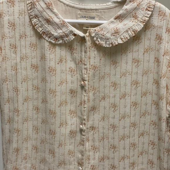 Louis Louise lurex dress size 10 - Picture 3 of 5